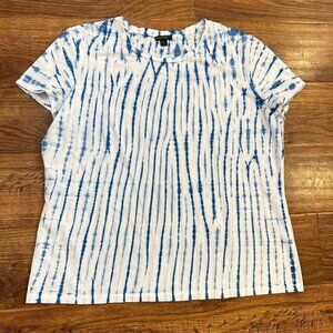 lafayette 148 tie dye t shirt